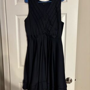 Navy Midi Cocktail Dress